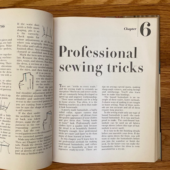VINTAGE 1961 BH&G Hardcover Sewing Book - Picture 7 of 12